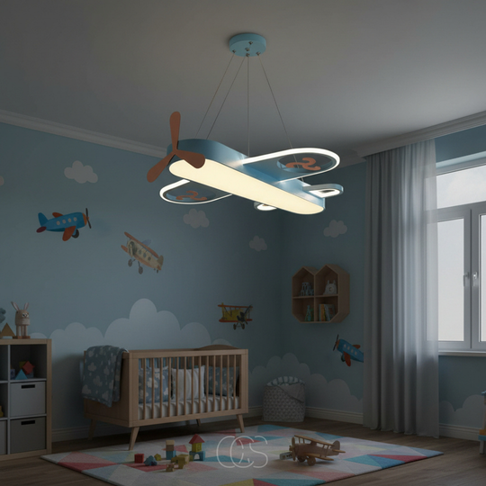 SkyDream – Dimbare Vliegtuig Hanglamp