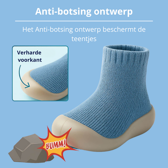 FirstSteps™ – Flexibele Babyschoenen Peuters, Lichtgewicht & Veilig