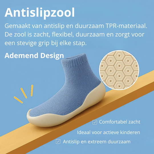 FirstSteps™ – Flexibele Babyschoenen Peuters, Lichtgewicht & Veilig