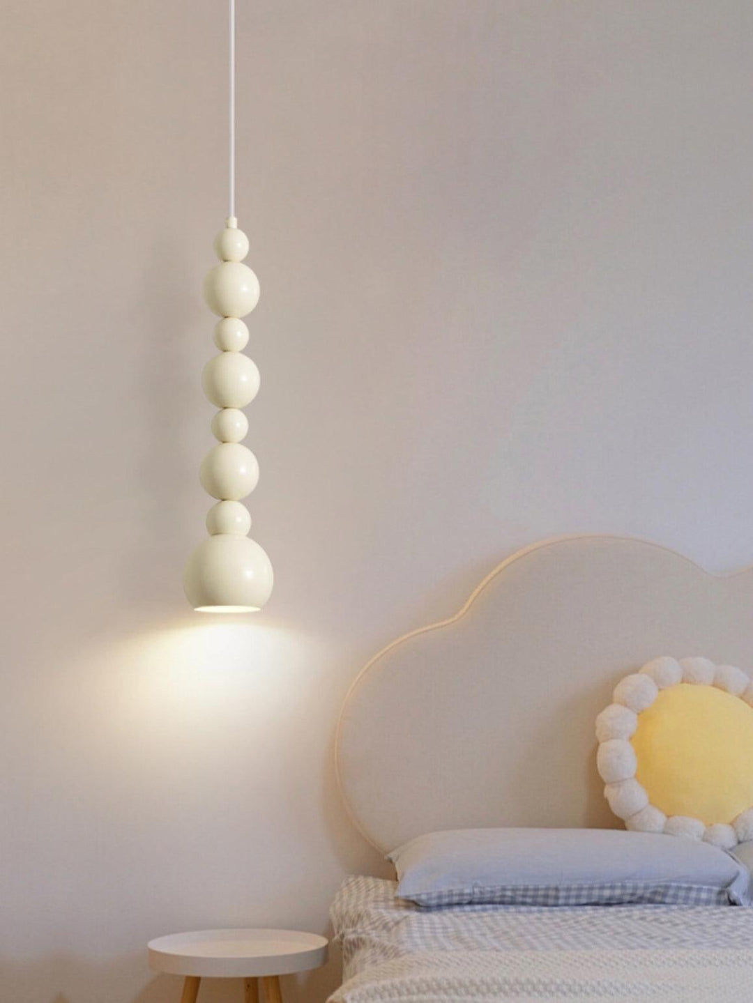 Hanglamp met bollen speelhoek verlichting