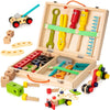 TinyToolbox™ – Educatieve Houten Gereedschapskist – Creatief Speelgoed