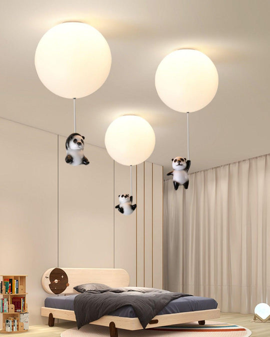 Pandaloo lamp kinderkamer decoratie