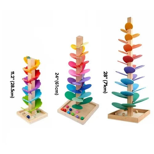 RainbowTree™ – Houten Speelboom voor Creatief en Educatief Spel