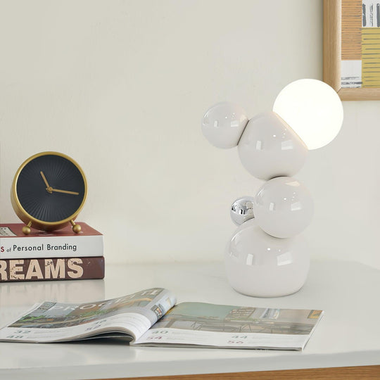 Reginelle tafellamp geel sfeerverlichting