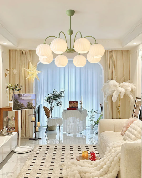 Sfeervolle kroonluchter kinderkamer decoratie