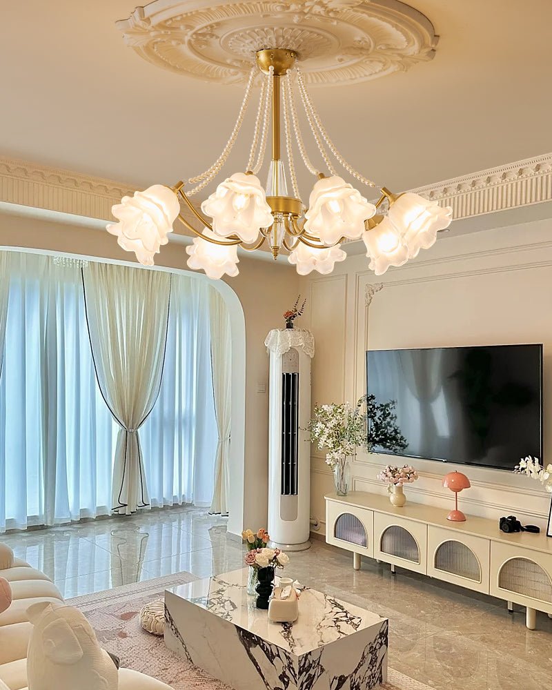Design bloesem kroonluchter kinderkamer