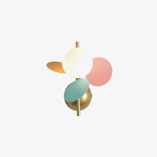 Macaron wandlamp sfeerbeeld kinderkamer