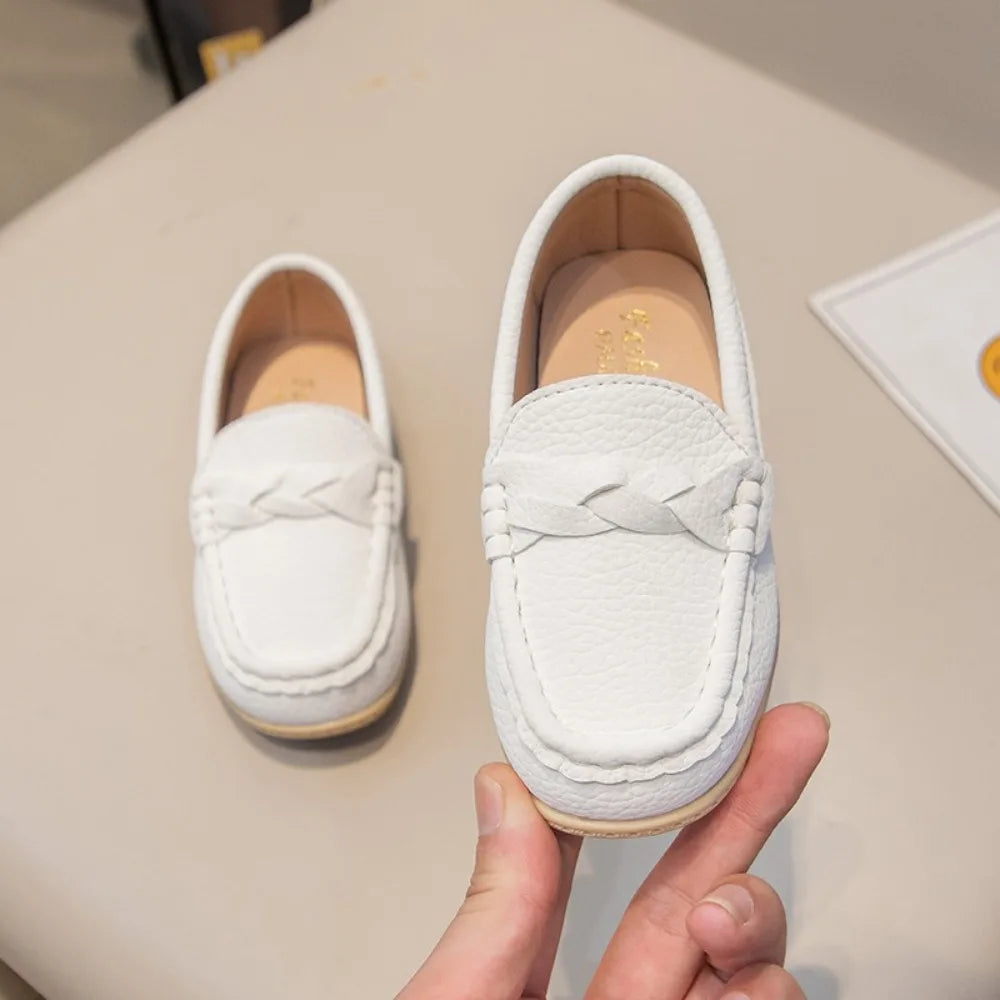 StepLoaf™ – Leren Loafers voor Kinderen