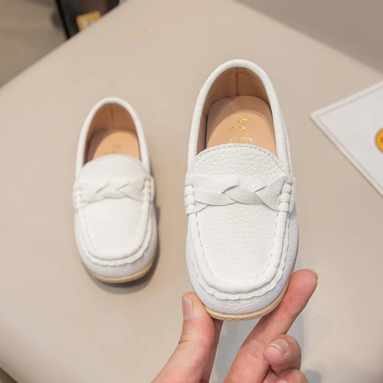 StepLoaf™ – Leren Loafers voor Kinderen