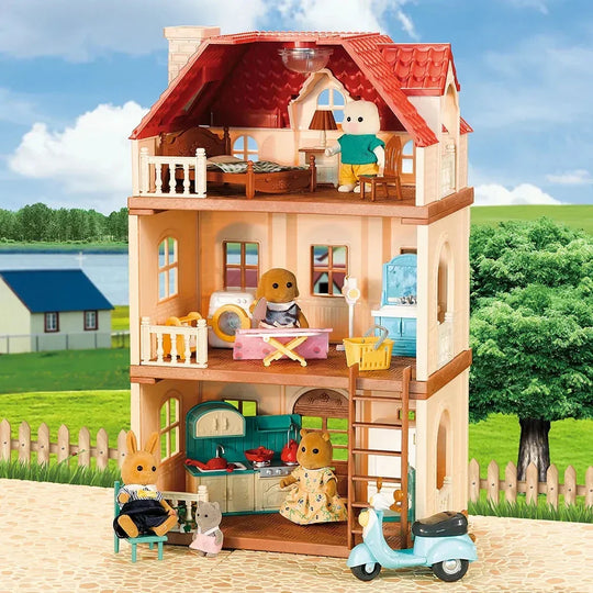WoodlandVilla™ – Miniatuurhuis met Boskeuken & Accessoires