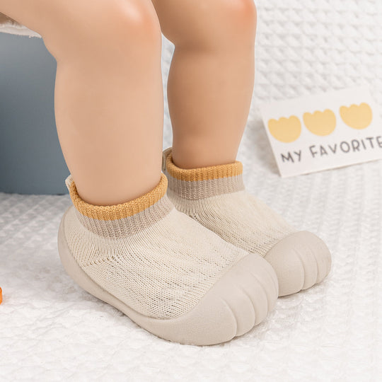 KleineHeld™ – Flexibele Antislip Babyslofjes voor Binnen