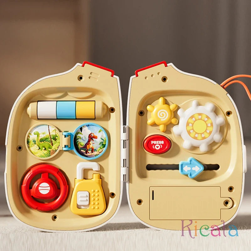 WonderNest™ - Sensorisch Speelgoed Koffertje voor Kinderen – Educatief & Ideaal voor Onderweg