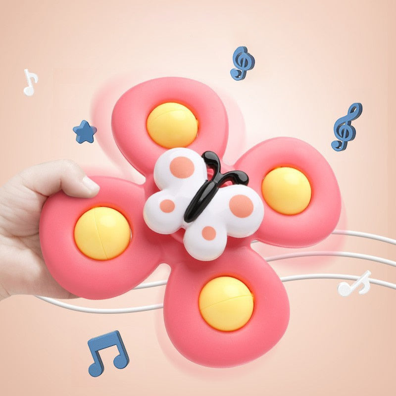 Spin &amp; Play™ – Sensorisk babyspinner (sæt med 3) 