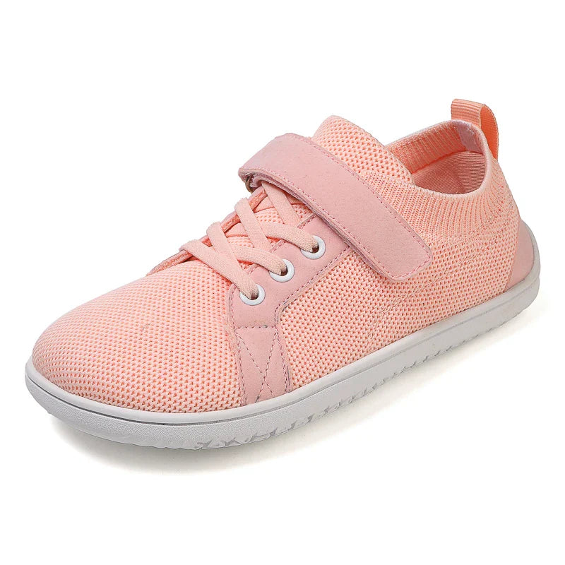 FreeStep – Barefoot Kindersneakers met Brede Neus en Flexibele Zool