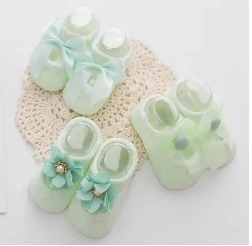 AngelToes™ – Elegante en Comfortabele Babysokjes met Anti-Slip