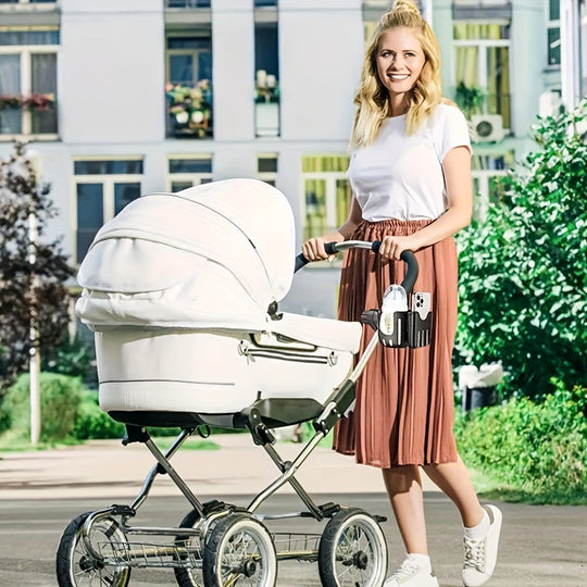 Telefoon- en Bekerhouder Kinderwagen - StrollMate™