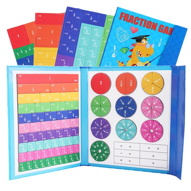MagnetoFractions™ – Magnetisch Breukenpuzzelboek!