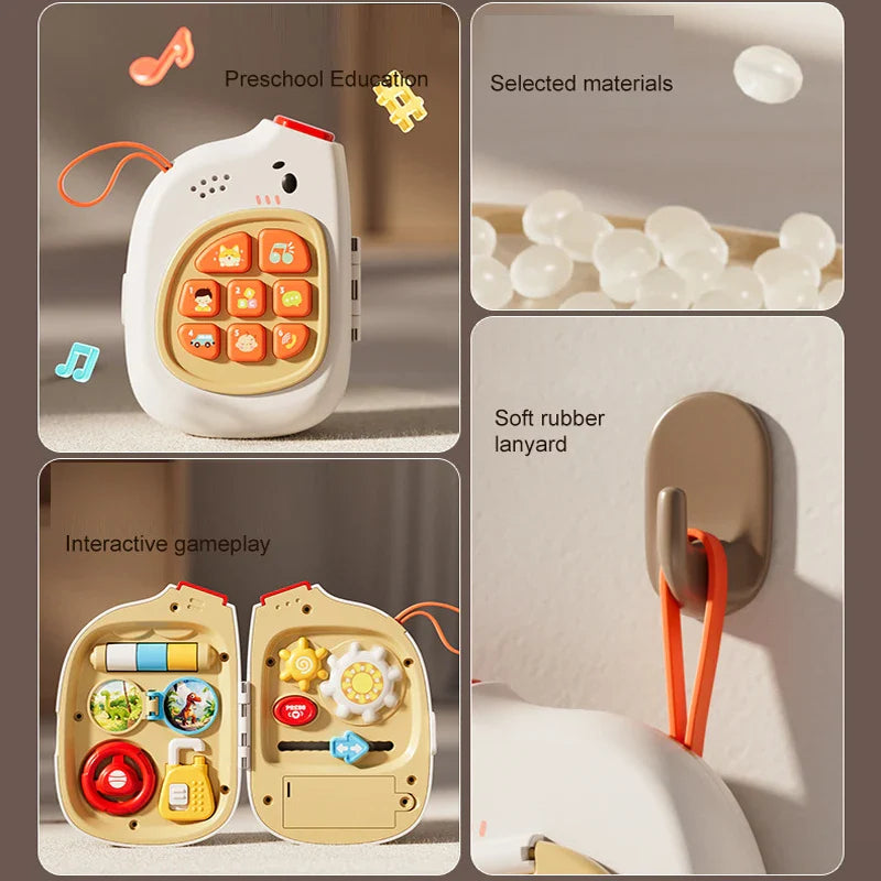WonderNest™ - Sensorisch Speelgoed Koffertje voor Kinderen – Educatief & Ideaal voor Onderweg