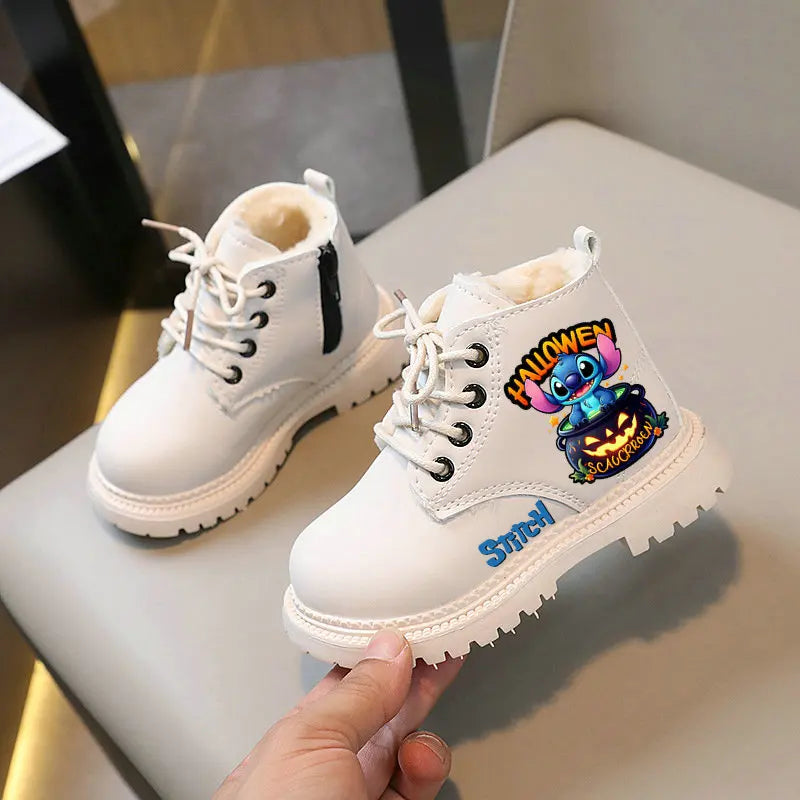 StitchBoots™ – Kinderlaarzen met Halloween-Design – Warm & Comfortabel