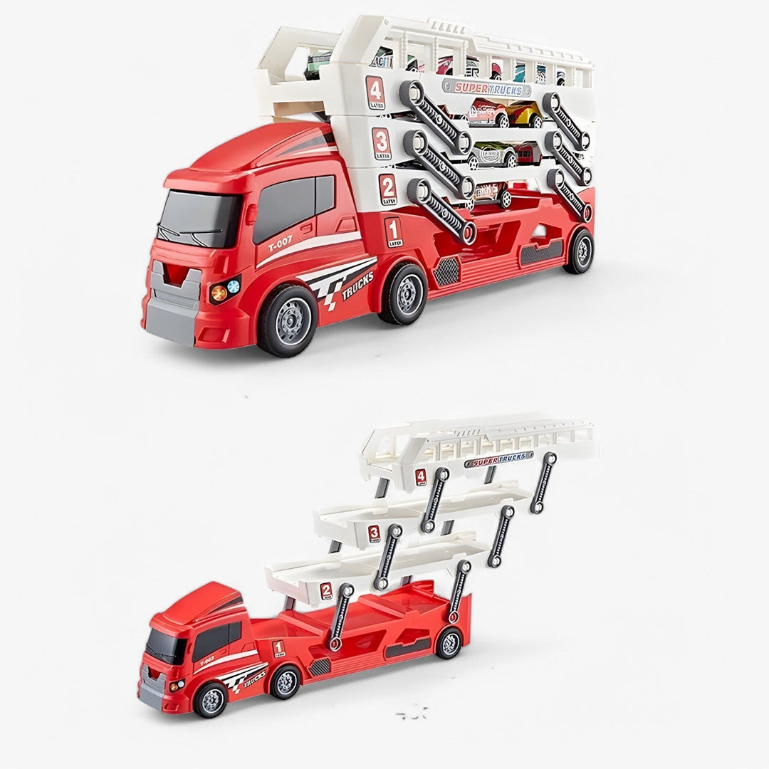 LoadRacer™ | Legetøjsbiltransport – Lærerigt og sjovt! 