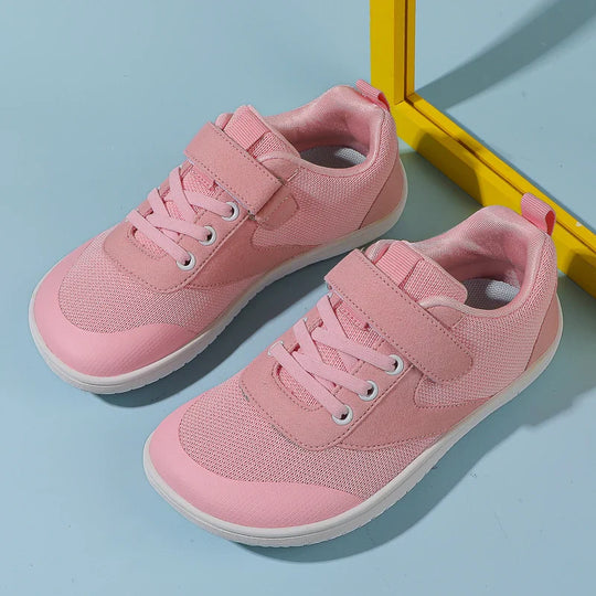 FlexiBare – Barefoot Kindersneakers met Brede Neus