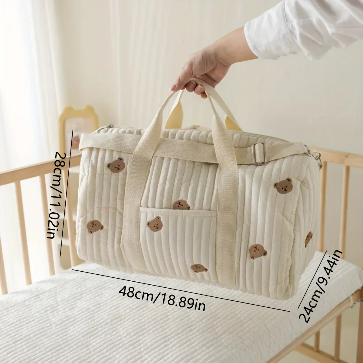 BabyEase™  – Grote Mama Baby Tas – Stijlvolle Praktische Organizer