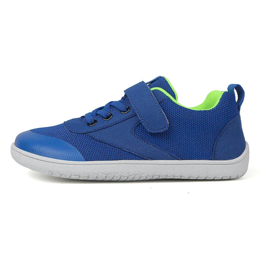 FlexiBare – Barefoot Kindersneakers met Brede Neus