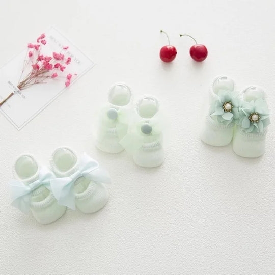 AngelToes™ – Elegante en Comfortabele Babysokjes met Anti-Slip