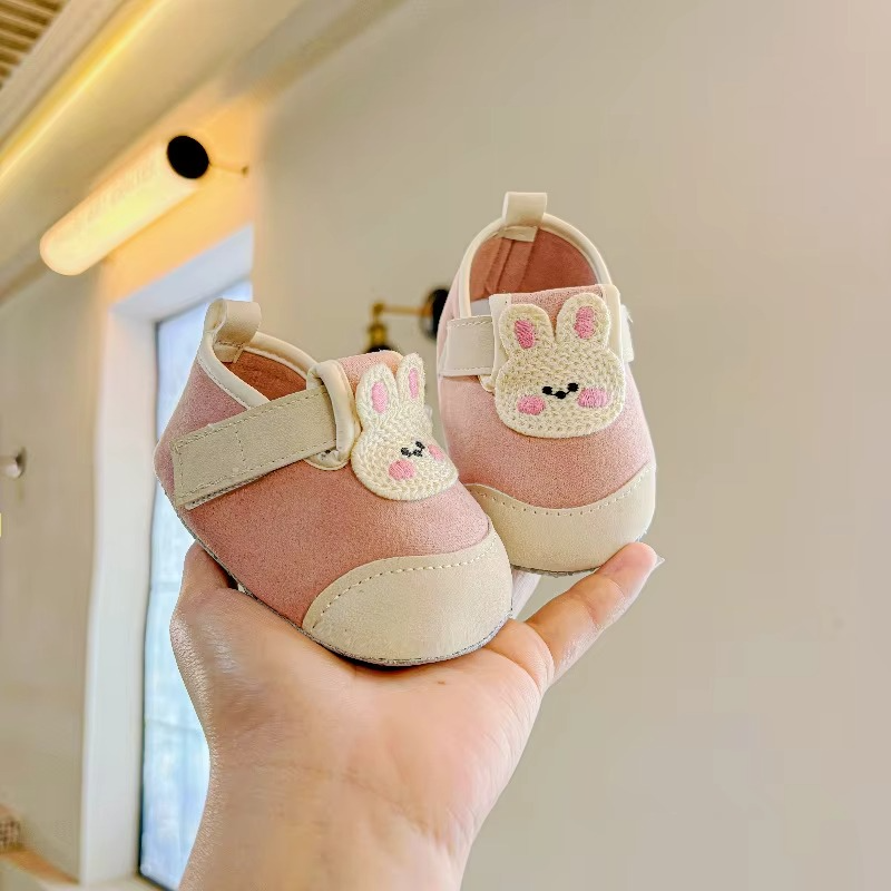 FloraBoots™ – Antislip Babyschoentjes met Klittenband – Eerste Stapjes Schoenen