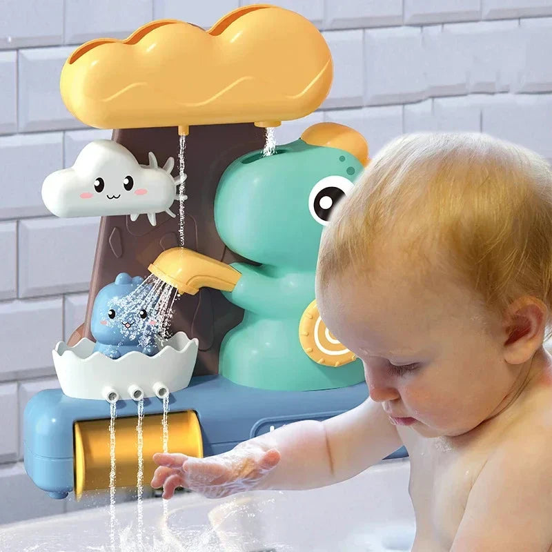 WaterJoy™ – Interactief Badspeelgoed met Douchepeddel – Educatief Waterplezier voor Kinderen