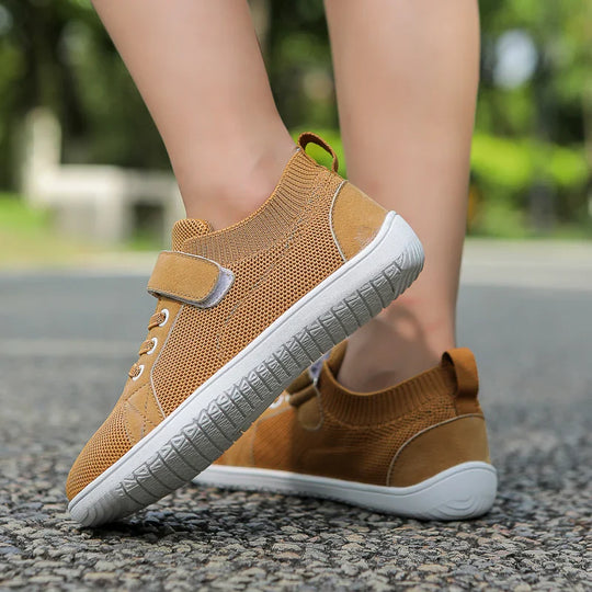 FreeStep – Barefoot Kindersneakers met Brede Neus en Flexibele Zool