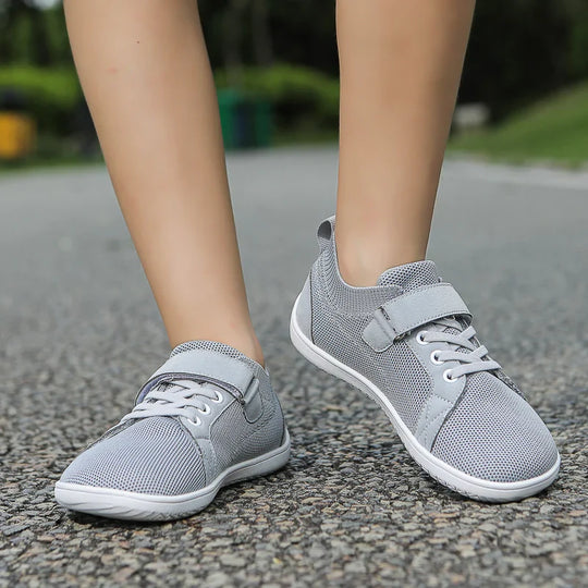 FreeStep – Barefoot Kindersneakers met Brede Neus en Flexibele Zool
