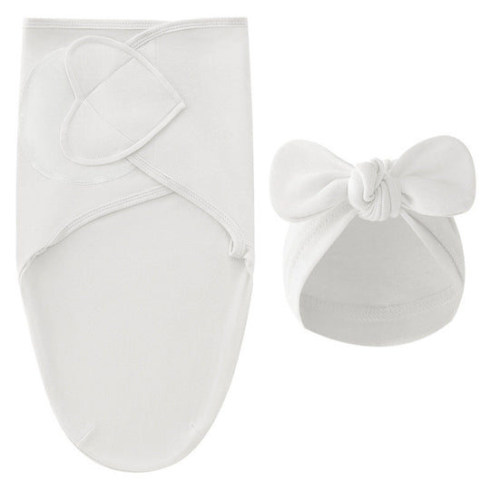 SnuggleWrap – Luxe Inbakerdoek met Mutsje voor Pasgeborenen