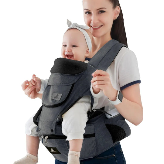 SnuggleNest™  – Ergonomische Draagzak voor Ouders en Baby’s
