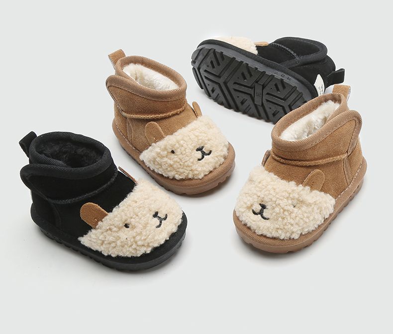 PlayStep™ – Warme Enkellaarsjes met Speels Detail – Comfortabele Winterlaars