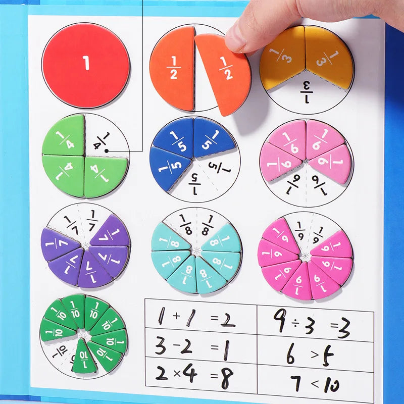 MagnetoFractions™ – Magnetisch Breukenpuzzelboek!