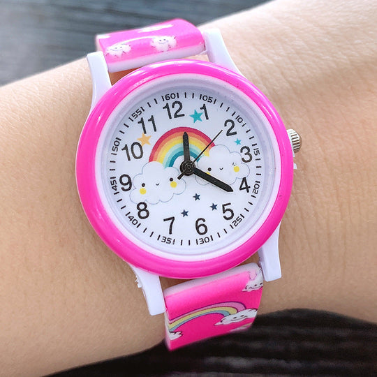 Regenboog™ Kinderhorloge- Unisex 3+ Jaar