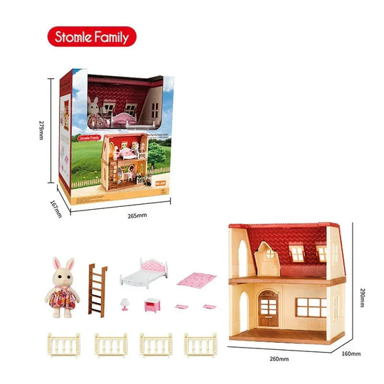WoodlandVilla™ – Miniatuurhuis met Boskeuken & Accessoires