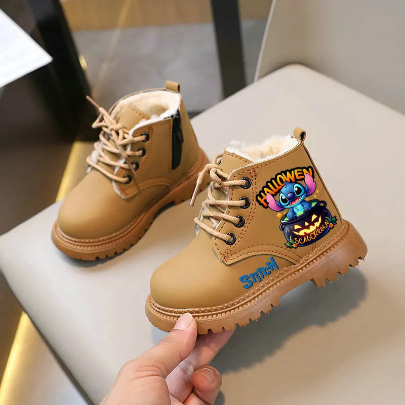 StitchBoots™ – Kinderlaarzen met Halloween-Design – Warm & Comfortabel