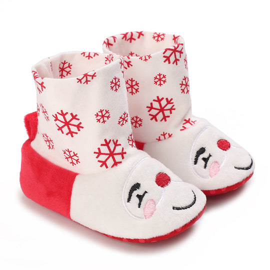 SantaSteps™ – Warme Kerstpantoffels met Antislipzool