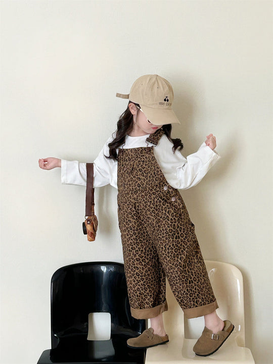 LeopaPlay – Tuinbroek met Luipaardprint