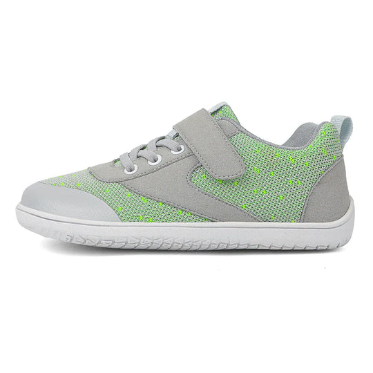 FlexiBare – Barefoot Kindersneakers met Brede Neus