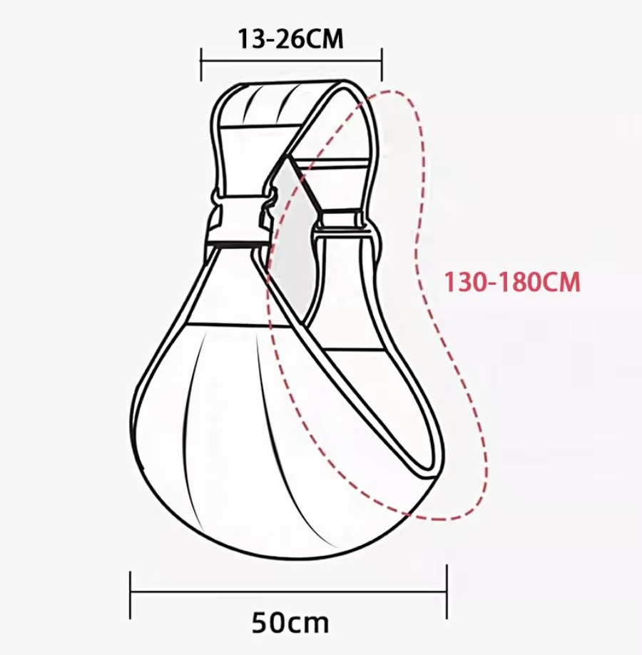 CarryEase – Ergonomische Heupdrager Baby