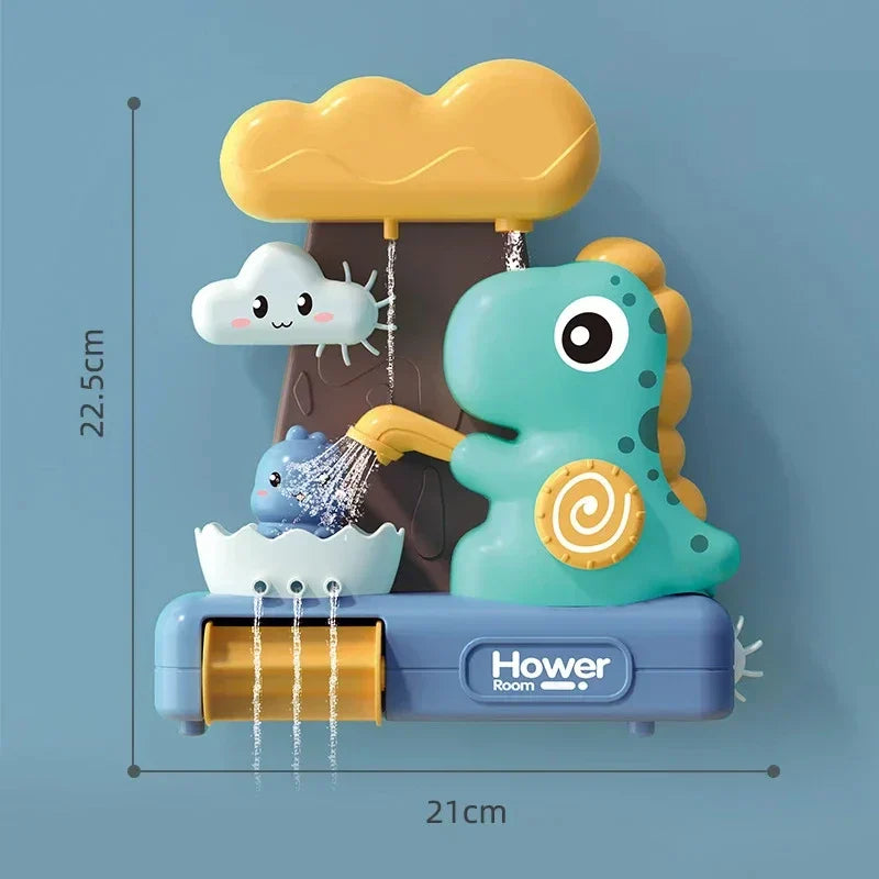 WaterJoy™ – Interactief Badspeelgoed met Douchepeddel – Educatief Waterplezier voor Kinderen