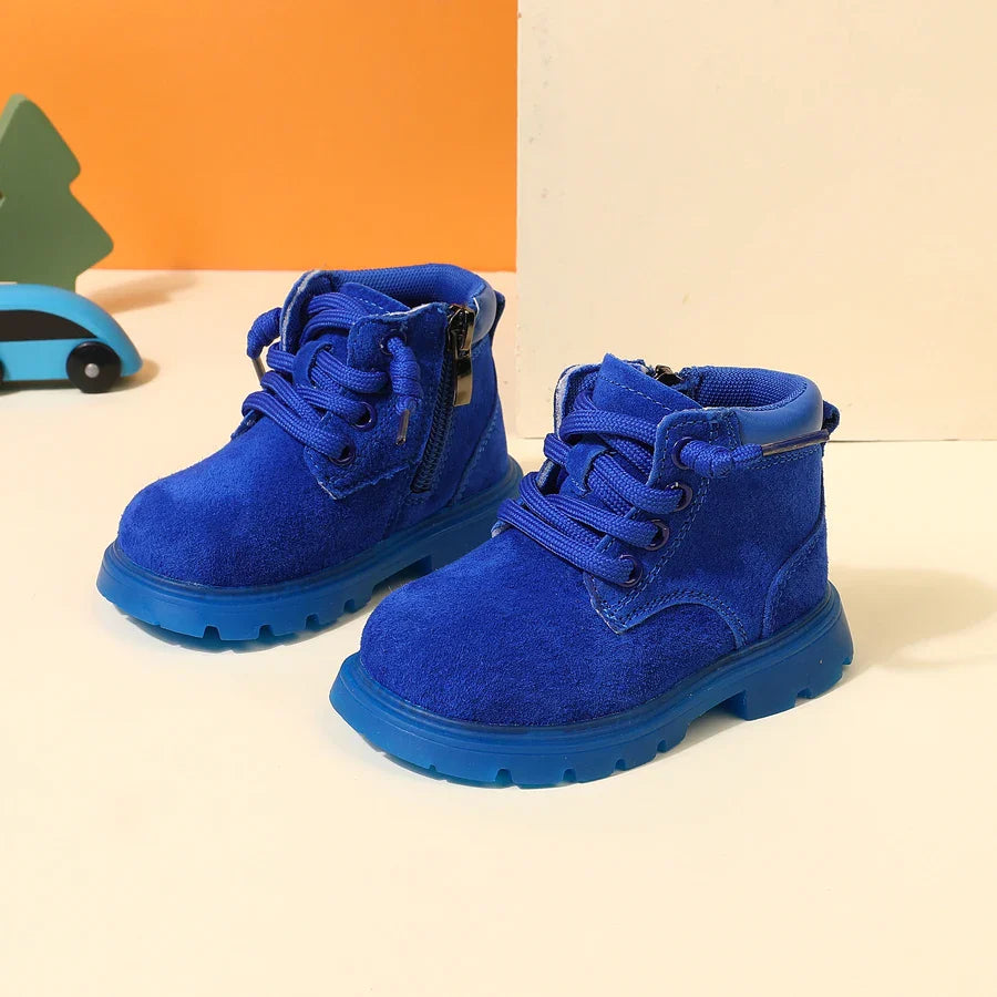 SuedeStride™ – Kinderlaarzen van Suède – Stijlvol & Duurzaam