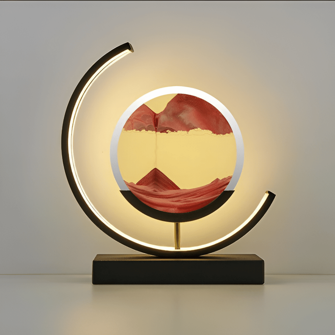 SandAura – Zandlamp met LED Verlichting