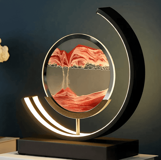 SandAura – Zandlamp met LED Verlichting