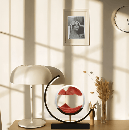 SandAura – Zandlamp met LED Verlichting