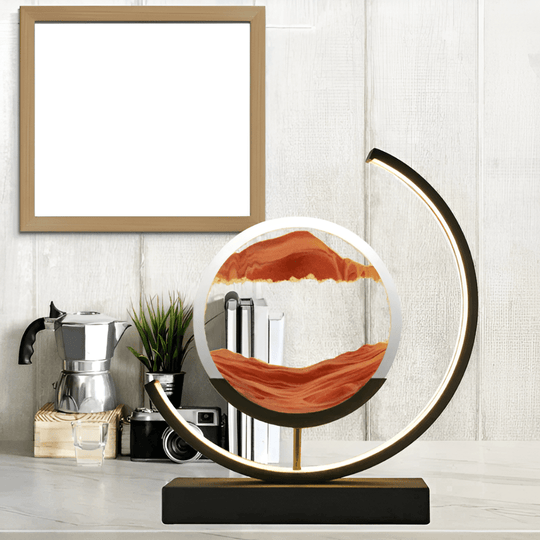 SandAura – Zandlamp met LED Verlichting
