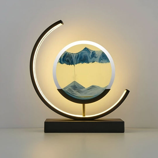 SandAura – Zandlamp met LED Verlichting